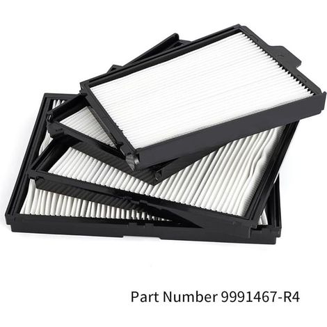 Lot de 4 filtres pour nettoyeur de piscine compatibles avec Dolphin S200, Proteus DX4, Active 20, Active 30, M600, Explorer E30, pièce 9991467-R4 (1/5)