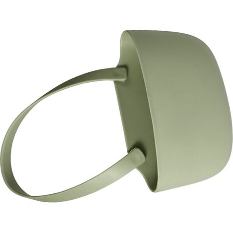 Panier suspendu vidange évier cuisine avec trous d'évacuation grande capacité souple flexible sac suspendu égouttoir évier vert TPR (1/5)