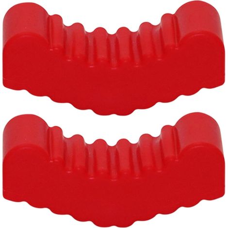 Tampons De Chandelle De Voiture - 2 Pièces Protecteur Antidérapant Usage Intensif  Tête D'Adaptateur pour Chandelle De Voiture,pour Changement De Pneus Levage Réparation Atelier Maintenance (1/5)