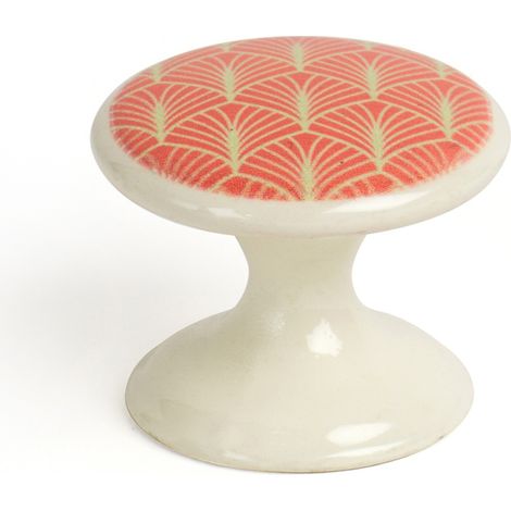 Bouton de meuble  Style décoratif  Fabriqué en Zamac  Finition rose  Mesures 333327mm  Système de fixation  2 unités - talla