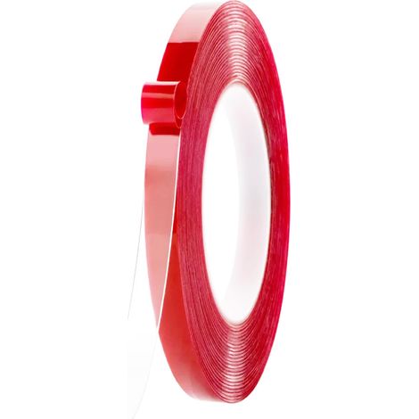 Ruban Adhésif Double Face, 10m x 10mm Extra Fort Nano Tape pour Bande LED, Maison, Fixant, au burea, DIY, Imperméable et Amovible Transparent Adhésif Double Face, 10M