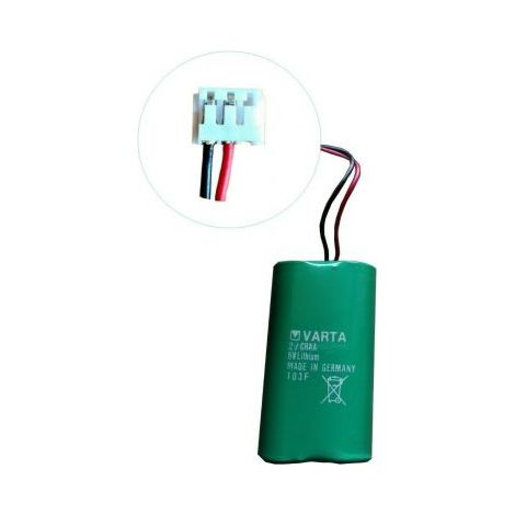 Varta pacco batteria allarme antifurto litio compatibile 6V 2Ah 2/CRAA