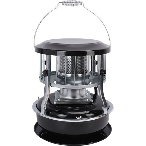 Chauffage d'appoint portable au kérosène 2600 W 9000 BTU 4,6 L, hauteur réglable, pour une utilisation intérieure et extérieure (camping, tente, pêche sur glace, situations d'urgence). (1/5)