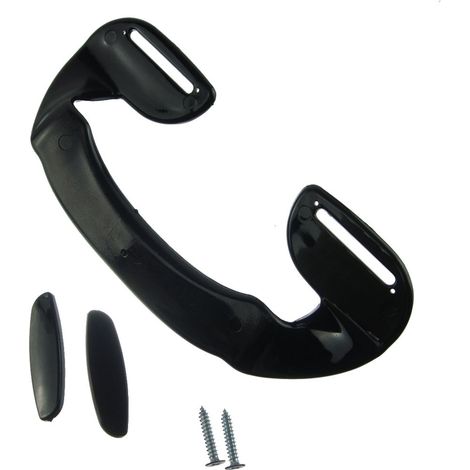 Hotpoint Universal Black Plastic Fridge Freezer Door Grab Handle (1/3)