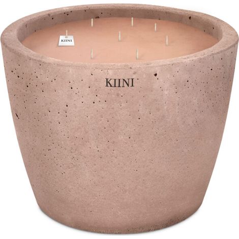 KIINI Betonkerze Sojawachs Modernes Design L Schokolade (1/3)