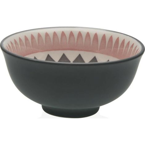 Bol Gris 11,5 x 6 x 11,5 m Céramique Porcelaine