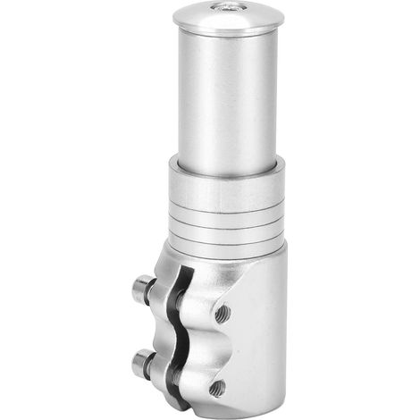 Lenkererhöhung aus Aluminiumlegierung für Mountainbikes, Adapter für 28,6 mm (1,13 Zoll) Federgabeln, silber (1/5)
