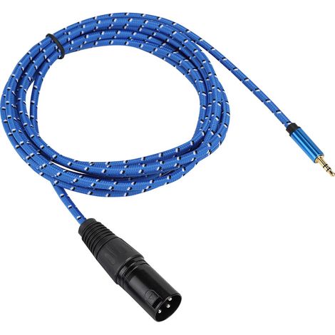 Câble adaptateur audio stéréo 3,5 mm mâle vers XLR mâle de 3 mètres, accessoires (1/5)