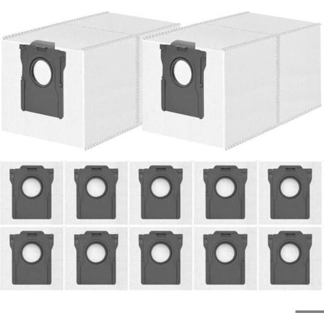 12 Sacs à Poussière pour Robot Aspirateur Dreame X40 X50 L40 L40s Pro Ultra, Accessoire Pièce de Rechange Haute (1/4)