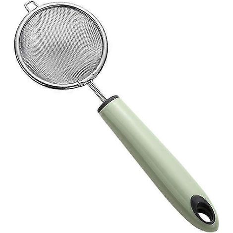 Filtre à huile en acier inoxydable, tamis à farine, passoire, cuillère, ustensiles de cuisine (1/5)