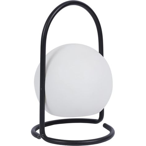 Lampe à Poser Design Led "Batterie" 29cm Blanc (1/5)