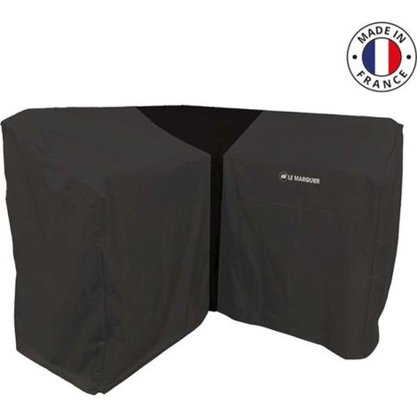 Housse pour cuisine extérieure extension angle - Le Marquier (1/2)