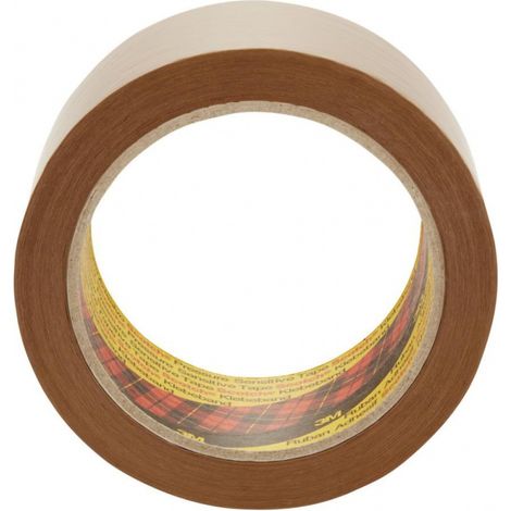 Cinta de embalaje de caucho Scotch 3M de 48 mm/66 m, marr贸n, 371, 3M-XX004803811 (1/3)