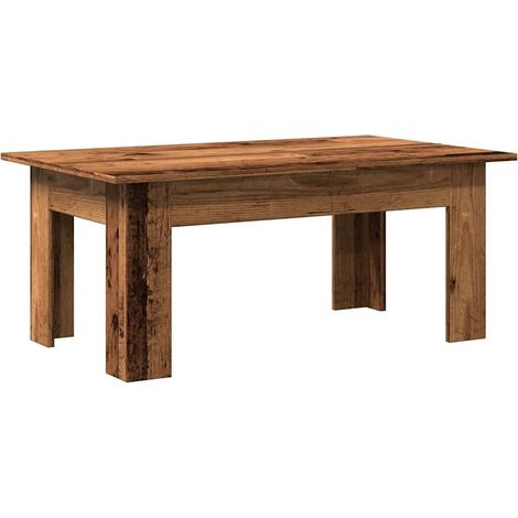 Maison Exclusive - Table basse vieux bois 100x60x42 cm bois d'ingénierie