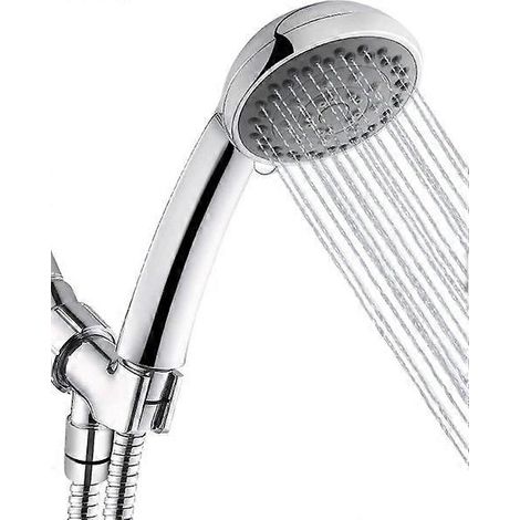 Pommeau de douche haute pression avec mode pause et fonction massage spa, 5 réglages, douchette à main (1/5)