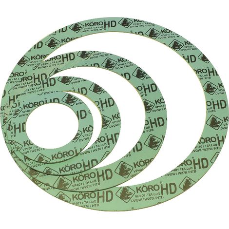 Joints de bride sans amiante DIN 2631 DN 50, 50x 90 mm