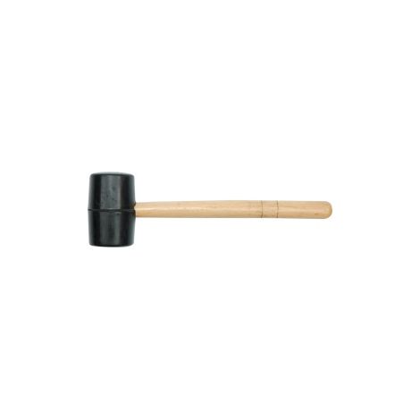 Martello Vorel rubber hammer testa gomma manico legno 1kg