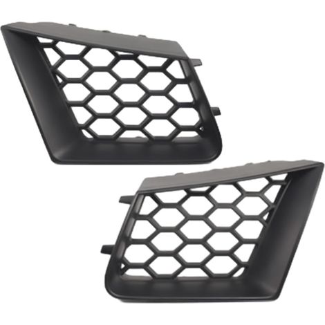 Grille de pare-chocs avant en maille creuse compatible avec Seat Ibiza Cordoba Typ 6L 2002-2009 6L0853677A01C 6L0853676A01C (1/5)
