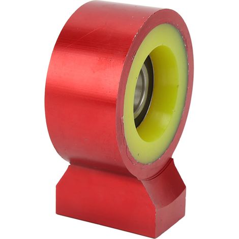 Palier de support d'arbre de transmission renforcé en caoutchouc PU rouge, alliage d'aluminium et polyuréthane, pour Chevy Impala Belair (1/5)