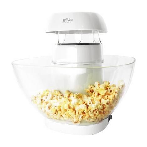 Silva-Homeline PM 440 Popcornmaschine Weiß Kompakt