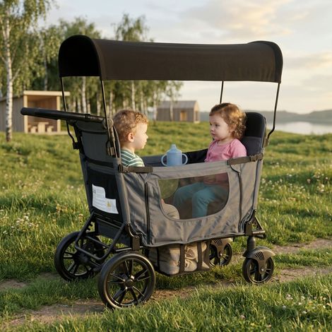 Meuble de rangement enfant, avec rangement, 124 x 61 cm, en métal (1/5)