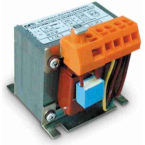 Trasformatore 230 Vac / 24 Vac 60 VA per colonne per barriere Serie AN e BEL