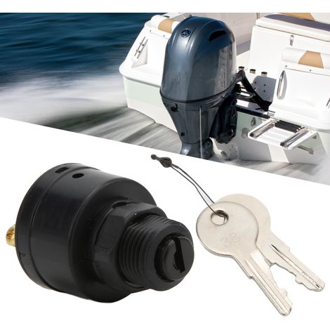 Interrupteur de Marche/Arrêt 3 Positions avec Capot Étanche 87-88107 pour Moteurs Hors-Bord (1/5)