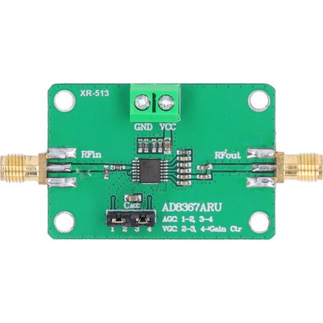 Amplificateur IF, contrôle automatique du gain, fréquence intermédiaire de 0,1 à 500 MHz pour récepteur 2,7 à 5,5 V (1/5)