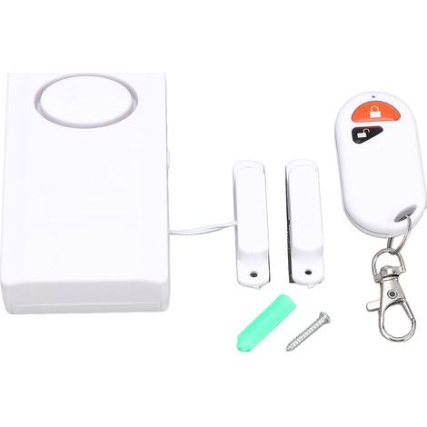 Alarme de porte à distance sans fil 120dB, Installation facile, sécurité ouverte de la fenêtre pour la sécurité des enfants à la maison (1/5)