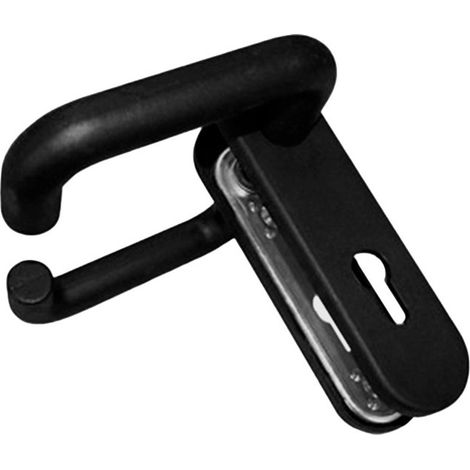 Manilla Cortafuego Negra Inther, Acero Inoxidable, Fácil Instalación, Alta Resistencia y Durabilidad, INTHER