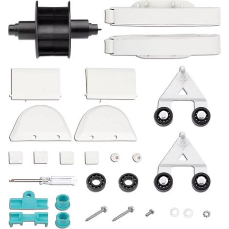 Hayward AXV621DAT Turbinenlagersatz + AXV417WHP Schwenkarmsatz, Poolroboter-Reparaturset mit Schraubendreher (1/4)