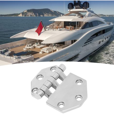 Les charnières robustes en acier inoxydable de qualité marine de 12088 mm conviennent à une utilisation dans les panneaux d'écoutille des navires et des yachts, les portes et fenêtres des camping-cars (1/5)