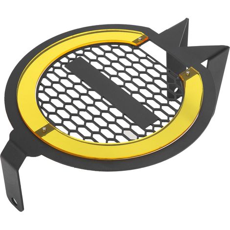 Protège-phare grillagé pour moto Honda CB650R 2019-2020, cache de protection avant, grille métallique noir, pièce de rechange durable (1/5)