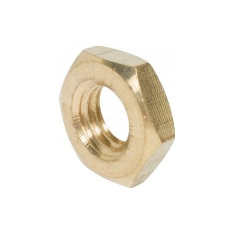 Tuerca hexagonal baja M10 DIN439 MS 100 unidades (1/5)