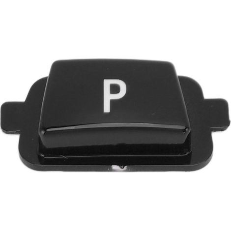 Bouton de stationnement P (position P) pour levier de vitesses sport, compatible avec les modèles BMW Série 1, 2, 3, 4, 5, 6 et 7 (F20, F21, F22, F23, F30, F31, F34, F10, F11, F07, F25, F26) - Noir (1/5)