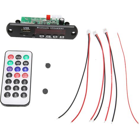 Multifunktionale Bluetooth-Auto-Decodierkarte mit LCD-Bildschirm und Fernbedienung
