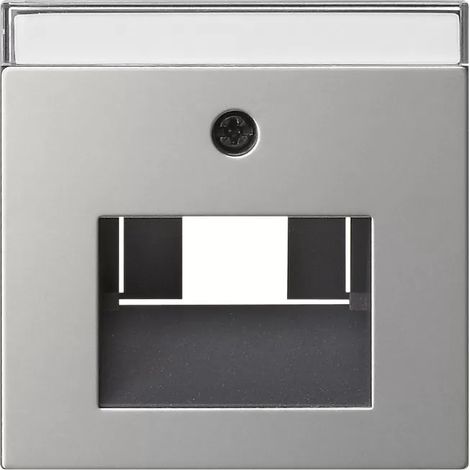 Gira Abd. BSF UAE/IAE + Netzwerk System 55 Edelstahl 0284600 (1/2)