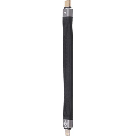 Câble FPC USB-C vers Connecteur iOS, Charge Rapide 20W pour iPhone, Longueur 13 cm, Transfert de Données et Alimentation (1/5)