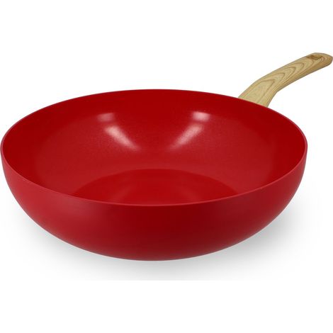 Wok en aluminium 28cm, COLORAMA