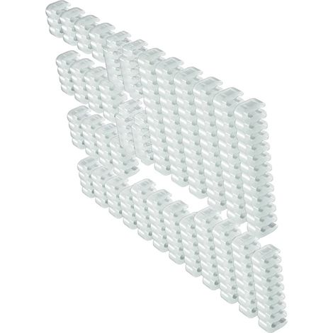 Ensemble de 34 séparateurs de câbles pour gaines d'alimentation, organisation des câbles en acrylique