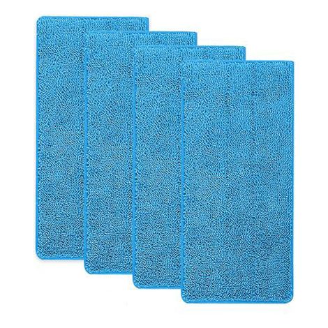 Reutilisable pour Swiffer WetJet Spray Balais Lavables en Microfibre pour le Nettoyage des Sols4 Lingettes de Remplacement Gauzhini (Bleu (4pcs)) (1/5)