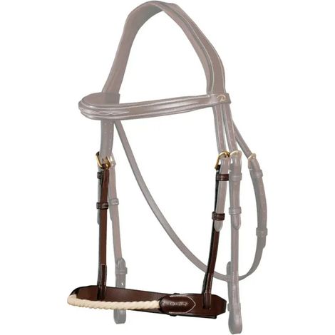 Noseband Dyon rope noseband anatómico cierre pull-back