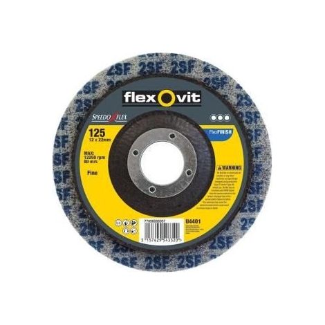 DISCO ABRASIVO UNW WZMD 125X12X22 U4401 FLX SIFI2 T27B+ - SAINT GOBAIN