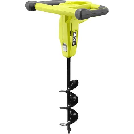 Ryobi – Perceuse à batterie 18V – Creuse jusqu'à 30 cm de profondeur – Pour petits travaux de jardinage – Poids léger 1,9 kg - RY18HA-0 (1/6)