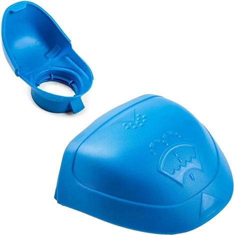 Accessories for Volkswagen Skoda Audi Large Funnel for Washer Tank Closure Cover Funnel Compatible with VW Skoda 6V0955485 000096706 Blue (1/5)