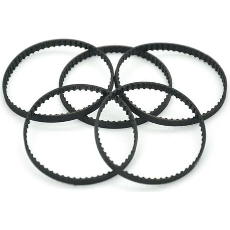 Courroie Synchrone Sans Fin 227 584 mm Longueur 112 Dents 3 mm Largeur Distribution Boucle Fermée Lot de 5 Pièces (1/4)