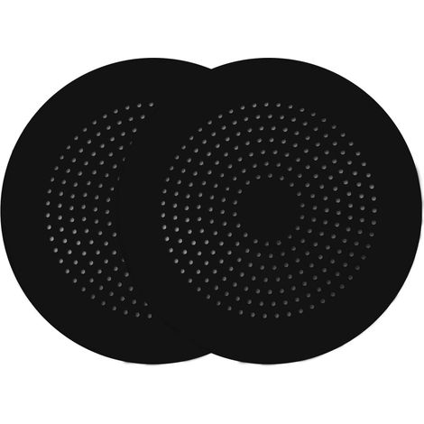 Lot de 2 récupérateurs de cheveux en silicone pour bonde de douche