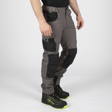 RICHY PANTALON DE TRAVAIL 1256 Gris , Noir 54 (1/5)