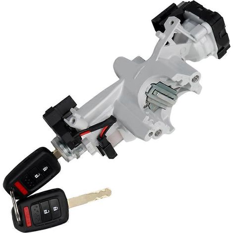 Cylindre de contacteur d'allumage avec 2 clés pour Honda Civic 2014-2015, remplacement 06351T2A971 06351-T2A-971 US1326 (1/5)