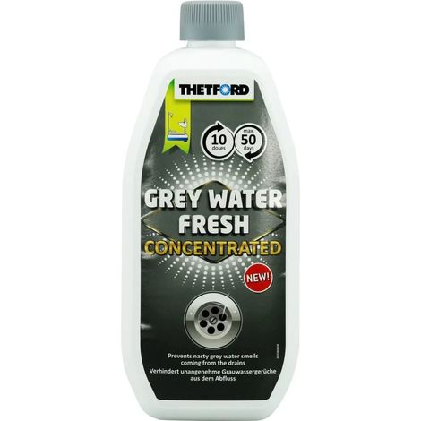 Nettoyant eaux grises camping-car, Concentré 0,78 Liter, Traitement eaux grises